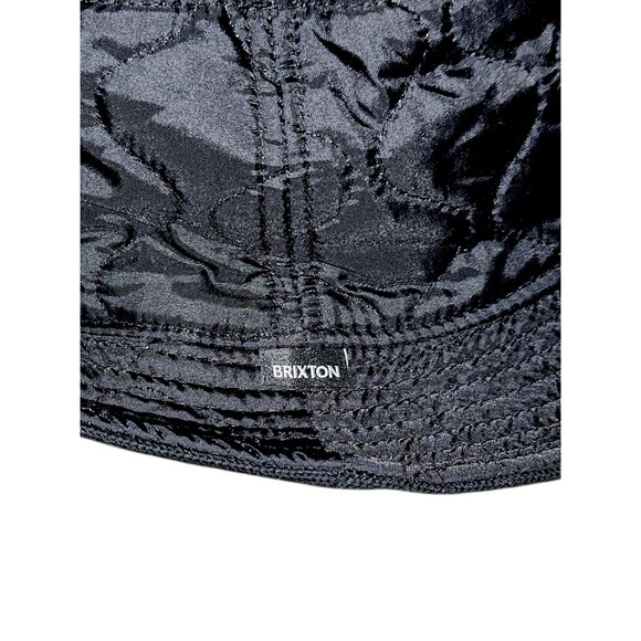 BRIXTON Quilted Men's Reversible Bucket Hat Streetwear 8" Inside Across - Picture 2 of 5